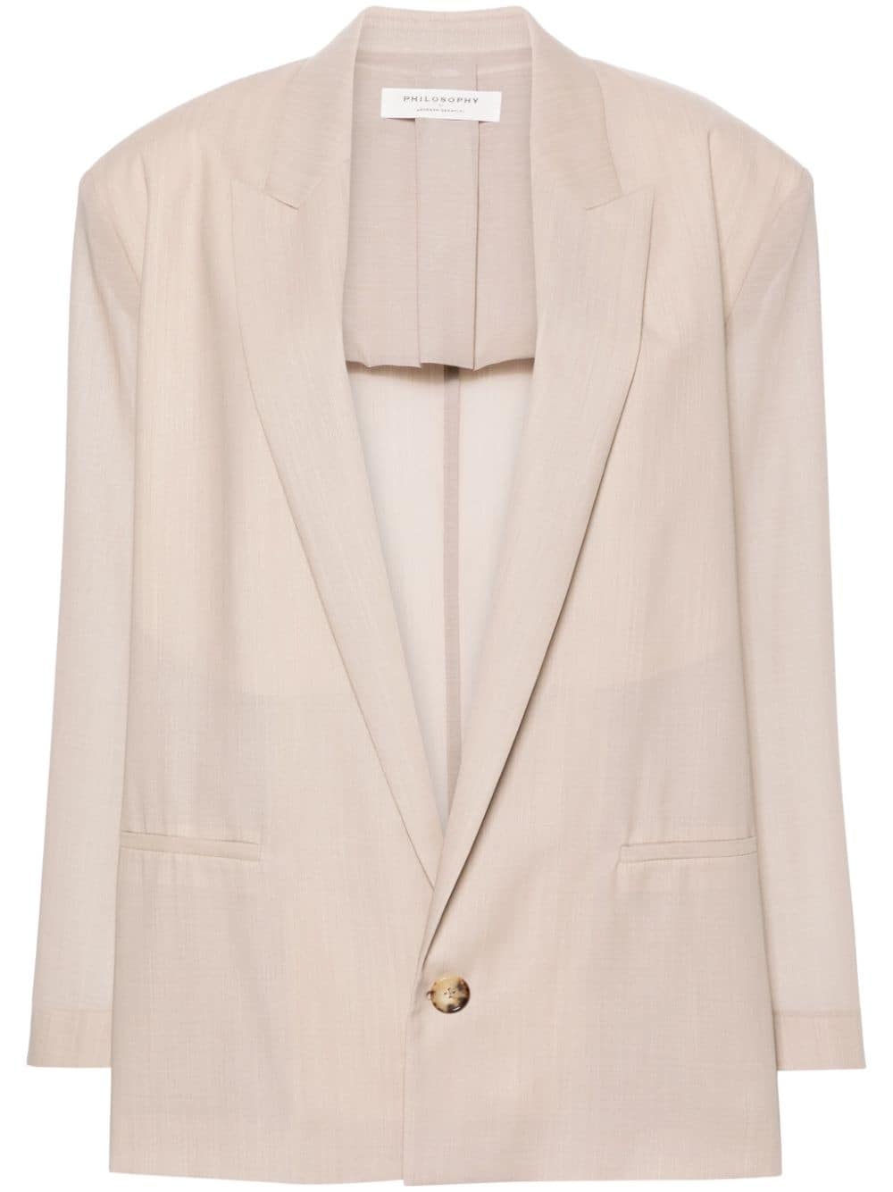 Single breasted blazer